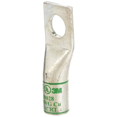 3M 30028 Scotchlok Copper 1-Hole Lug, Up To 35 Kv, 1 Awg, Stud Size 3 ...