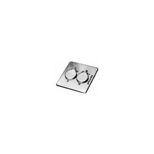 Appleton FSK-2R-T 2-Gang Round Fl Receptacle Cover
