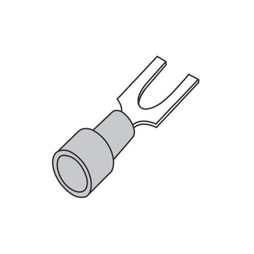 Penn-Union BS4B-10 16-14 Insulated Fork Terminal