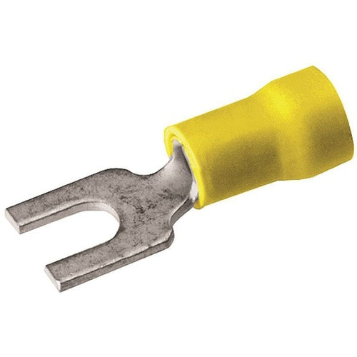 Burndy BA10EF10 12-10 Insulated Fork Lug