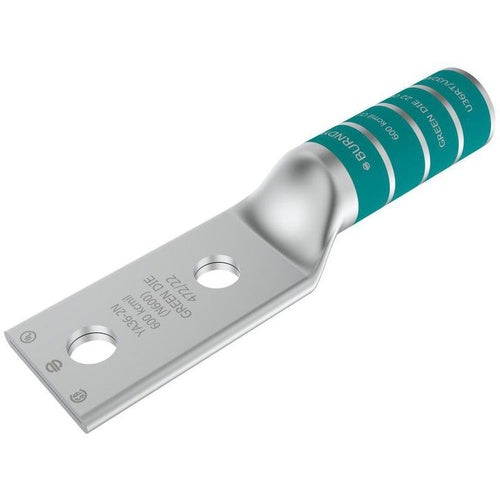 Burndy YA36-2N 600Mcm 2-Hole Lug
