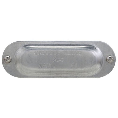 Crouse-Hinds 290 3/4" Alum Conduit Body Cover