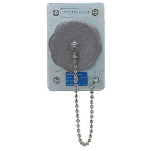 Crouse-Hinds DS222 2W-3P Grounding Receptacle