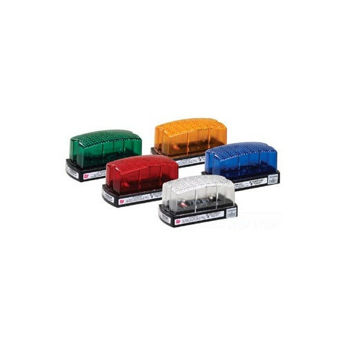 Federal-Signal LP1-024R Strobe, Low Profile, 24VDC, Red