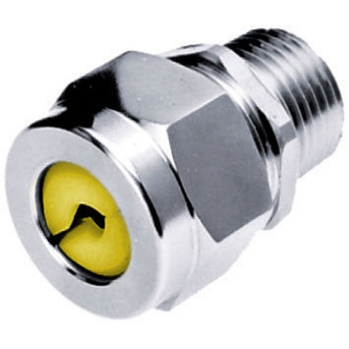 Hubbell SHC1037ZP Cord Connector, Straight Male, .63-.75", 3/4", Steel