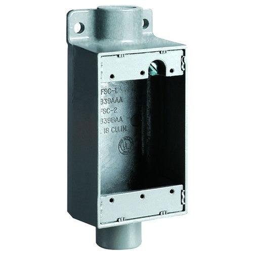 Killark FSC-2 Fsc" 3/4" Aluminum Shallow Device Box
