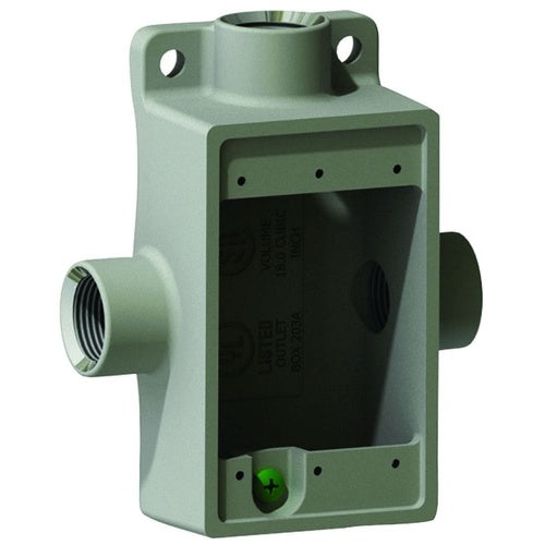 Killark FST-2M 3/4" FS Box Shallow"T" Iron