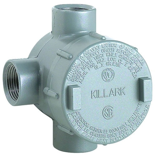 Killark GEJTT-6 2" Explosion-Proof Conduit Body
