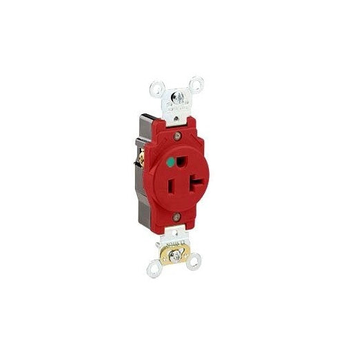 Leviton 8310-R 20A 125V Hospital Receptacle