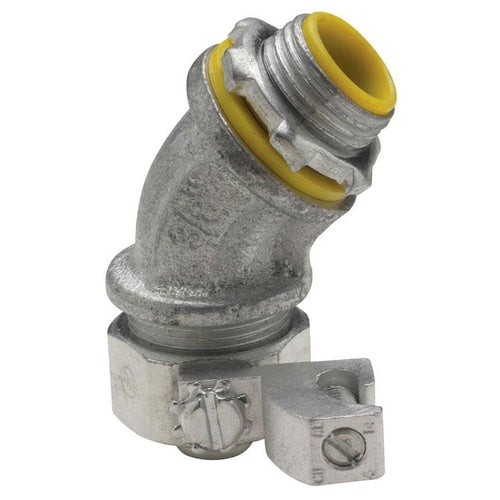 Crouse-Hinds LTB12545GC 1-1/4" 45D Liquidtight Connector