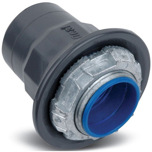 Ocal HUB-2-G PVC Coated Zinc Hub Connector 2" Dark-Gray
