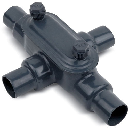 Ocal X37-G Conduit Body X-Type Form-7, 1" Dark-Gray