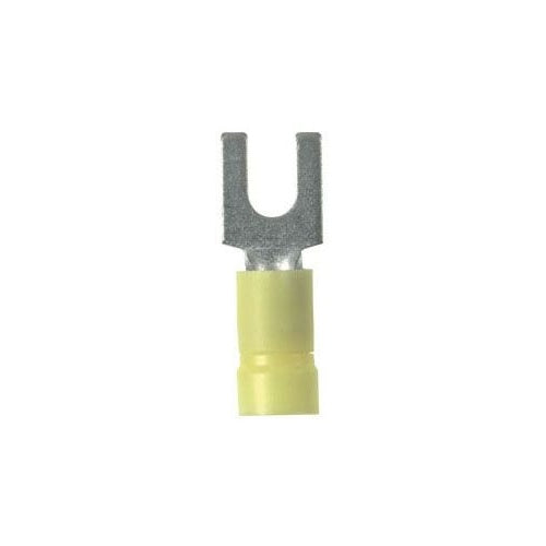 Panduit PV10-14F-D Fork Terminal Vinyl 12-10Awg 1/4" Pk500