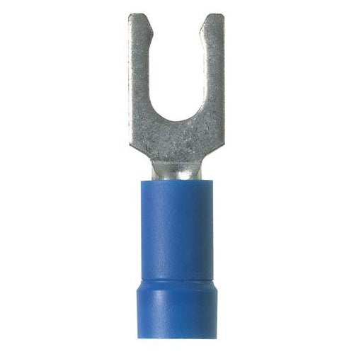 Panduit PV14-8LF-M Locking Fork Terminal Vinyl 18-14Awg #8Std Bp