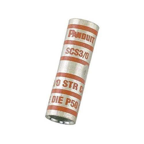 Panduit SCS500-6 Copper Butt Splice 500Kcmil Pkg 6