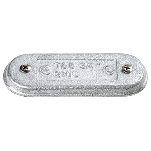 T&B 470F 1-1/4" Cast Cover, Gray Iron, Form 7