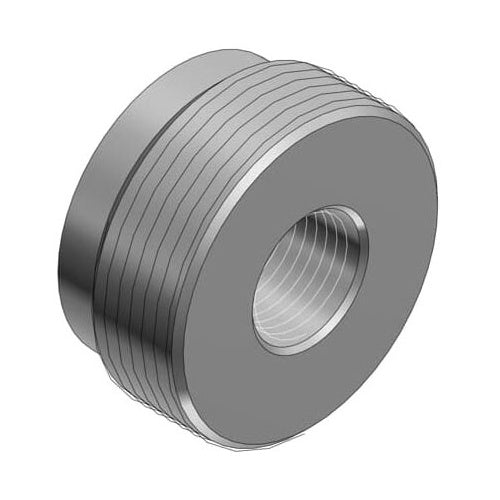 T&B 604AL-TB 1-1/4" 1/2" Threaded Reducer Aluminum Imc