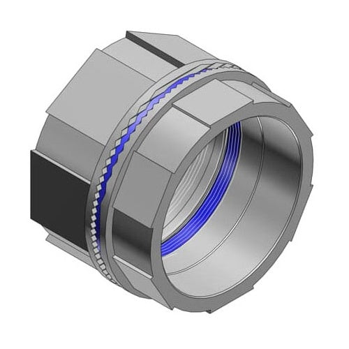 T&B H200BHD 2" Zinc Bulkhead Fitting