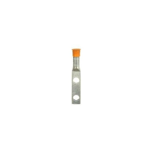 3M 40132 Scotchlok Aluminum 2-Hole Lug, Up To 35 Kv, 1/0 Awg, Tan