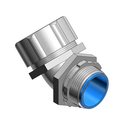 T&B 5350 4" Insulated 45 Degree Liquidtight Connector