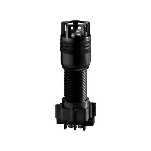 Adalet XLR-GH Explosion-Proof Guarded Pilot Light/8" Wire Leads/Red Lens/Incandescent Bulb/Long Barrel