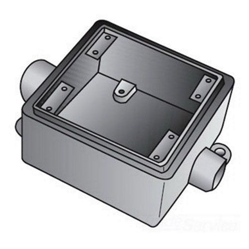 Appleton FSC275 2-Gang Malleable FSC Box