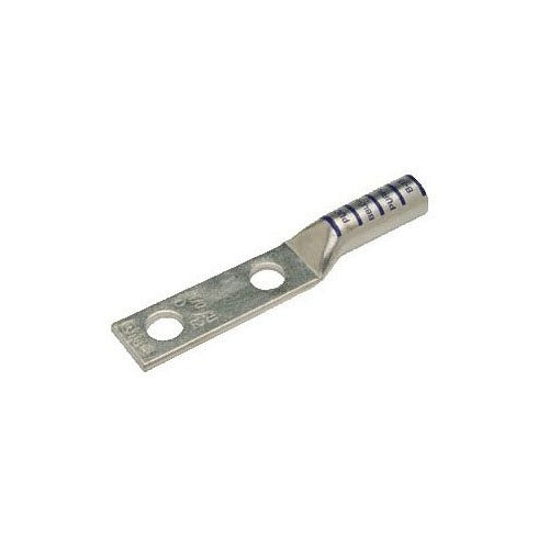 Penn-Union BBLU-075D 2-Hole Copper Crimp Lug
