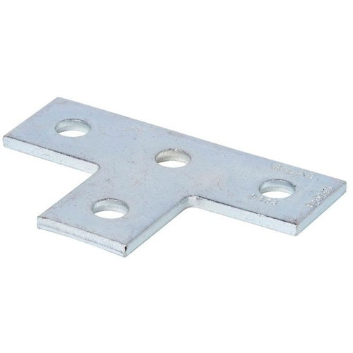 B-Line B133HDG 4-Hole Tee Plate, Hot Dip Galvanized
