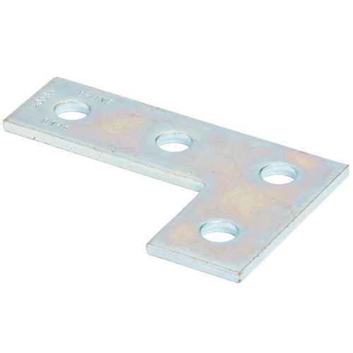B-Line B143HDG 4-Hole Corner Plate, Hot Dip Galvanized
