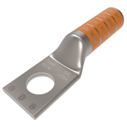 Burndy YA27 3/0Awg Copper 1-Hole Lug