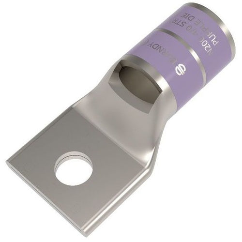 Burndy YA28-LBOX 1-Hole 4/0 Copper Compression Lug