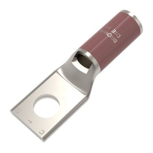Burndy YA2C-LBOX 2Awg Copper 1-Hole Lug