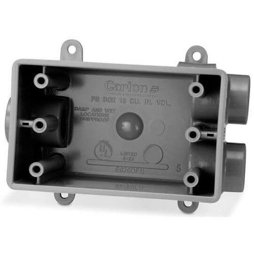 Carlon E979EFN-CAR 3/4" FSCC PVC Box