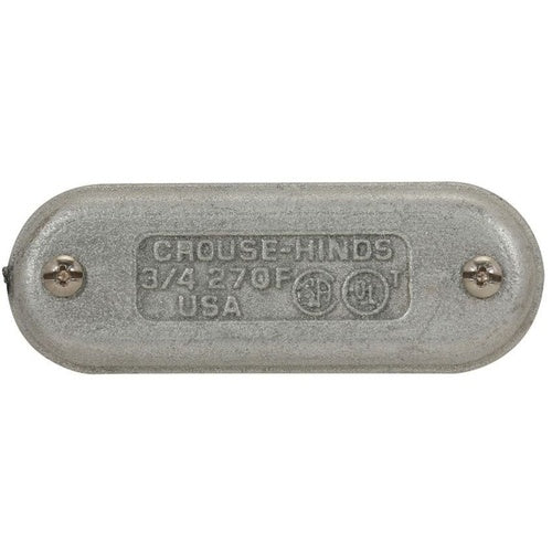 Crouse-Hinds 470F 1-1/4" Conduit Body Cover