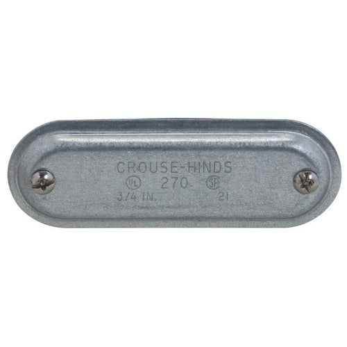 Crouse-Hinds 470 1-1/4" Steel Conduit Body Cover
