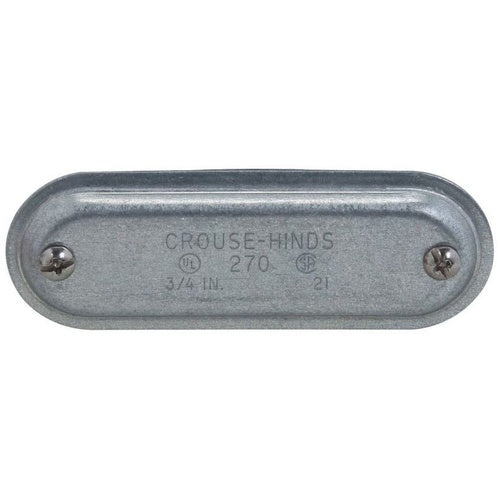 Crouse-Hinds 570 1-1/2" Steel Conduit Body Cover