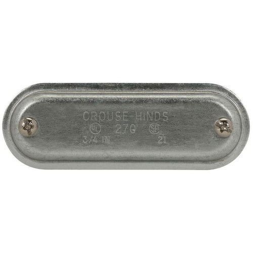 Crouse-Hinds 670G 2" Steel Cover W/Gasket