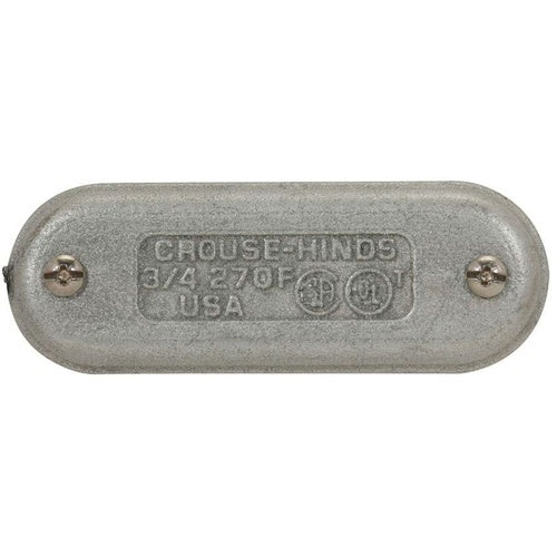 Crouse-Hinds 870F 2-1/2" & 3" Conduit Body Cover