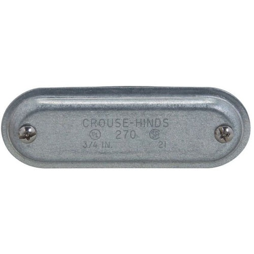 Crouse-Hinds 870 2-1/2" & 3" Steel Conduit Body Cover