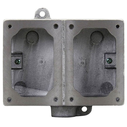 Crouse-Hinds EDS272 2-Gang Dead End Enclosure Iron