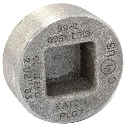 Crouse-Hinds PLG3-SA 1" Alum Recessed Plug