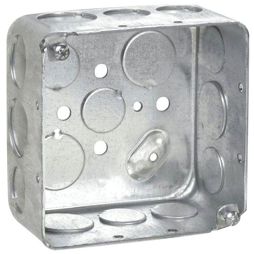 Crouse-Hinds TP434 4" Square 2-1/8D Box