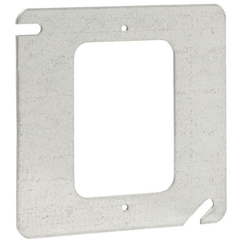 Crouse-Hinds TP480 4" Square 1-Gang Flat Cover