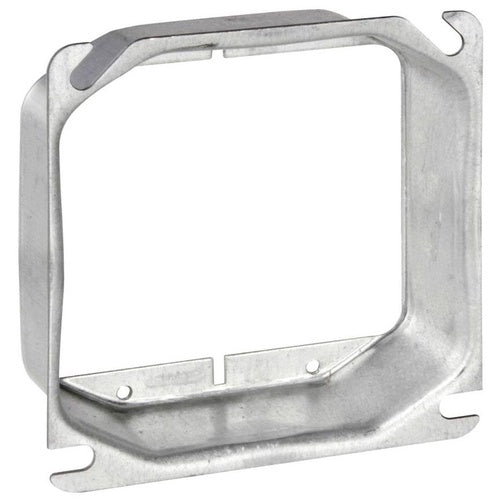 Crouse-Hinds TP542 4" Square 2-Gang Tile Ring