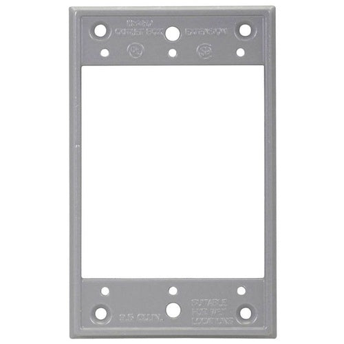 Crouse-Hinds TP7120 1-Gang Weatherproof Box Extension