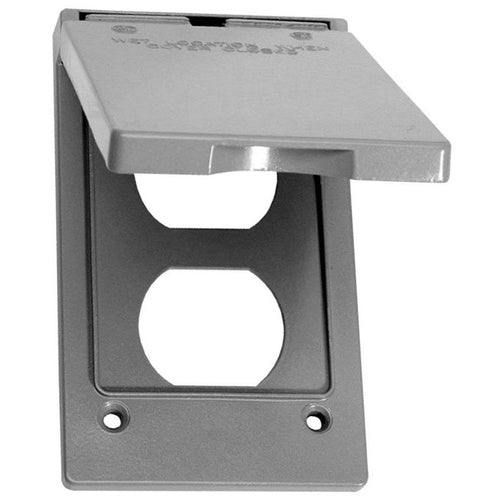 Crouse-Hinds TP7199 1-Gang Wp Duplex Receptacle Cover