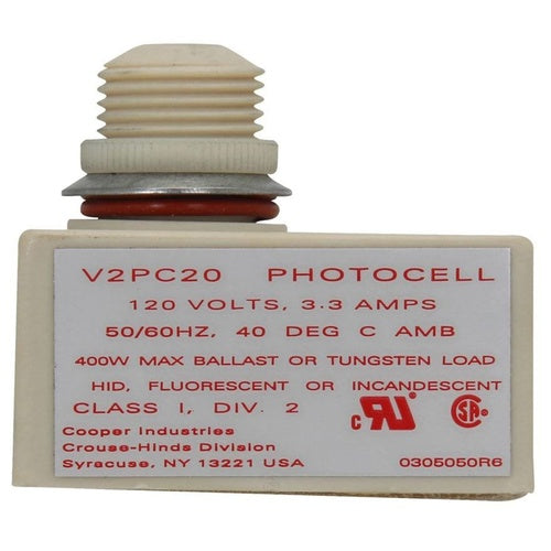 Crouse-Hinds V2PC27 277V 50/60Hz Photocell