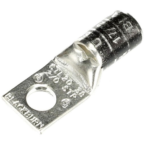 Blackburn CTL20-38 Copper Test Point 1-Hole Lug Short Barrel 2/0 3/8B Black