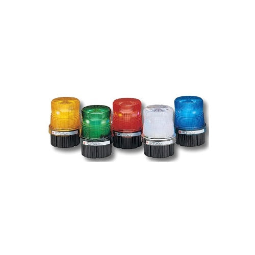 Federal-Signal FB2PST-I-024R Strobe, 24VDC, Pipe/Surface Mount, Red, In-Rush Limited