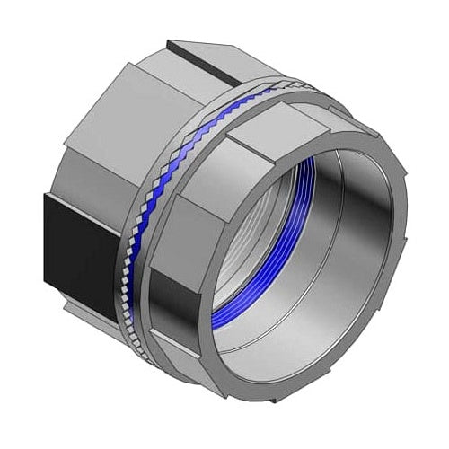 T&B H075BHDA 3/4" Aluminum Bulkhead Fitting